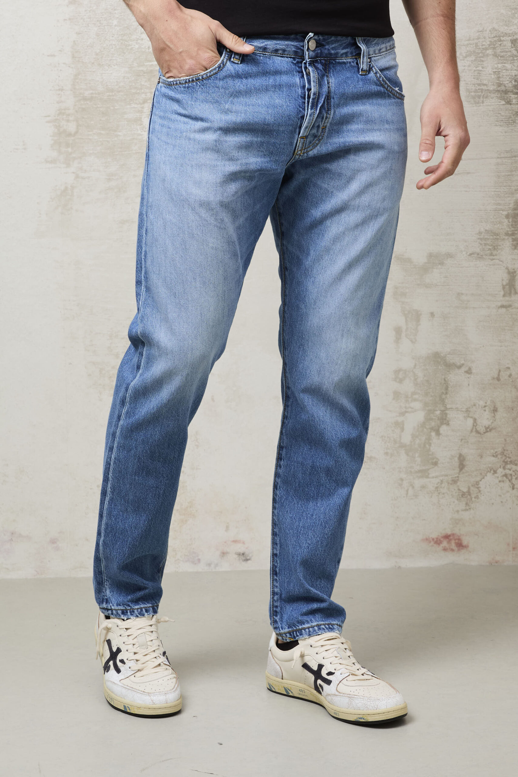 Parrion 1581 Men's Slim-Fit Jeans - Stylish & Comfortable Denim Pants - Image 3