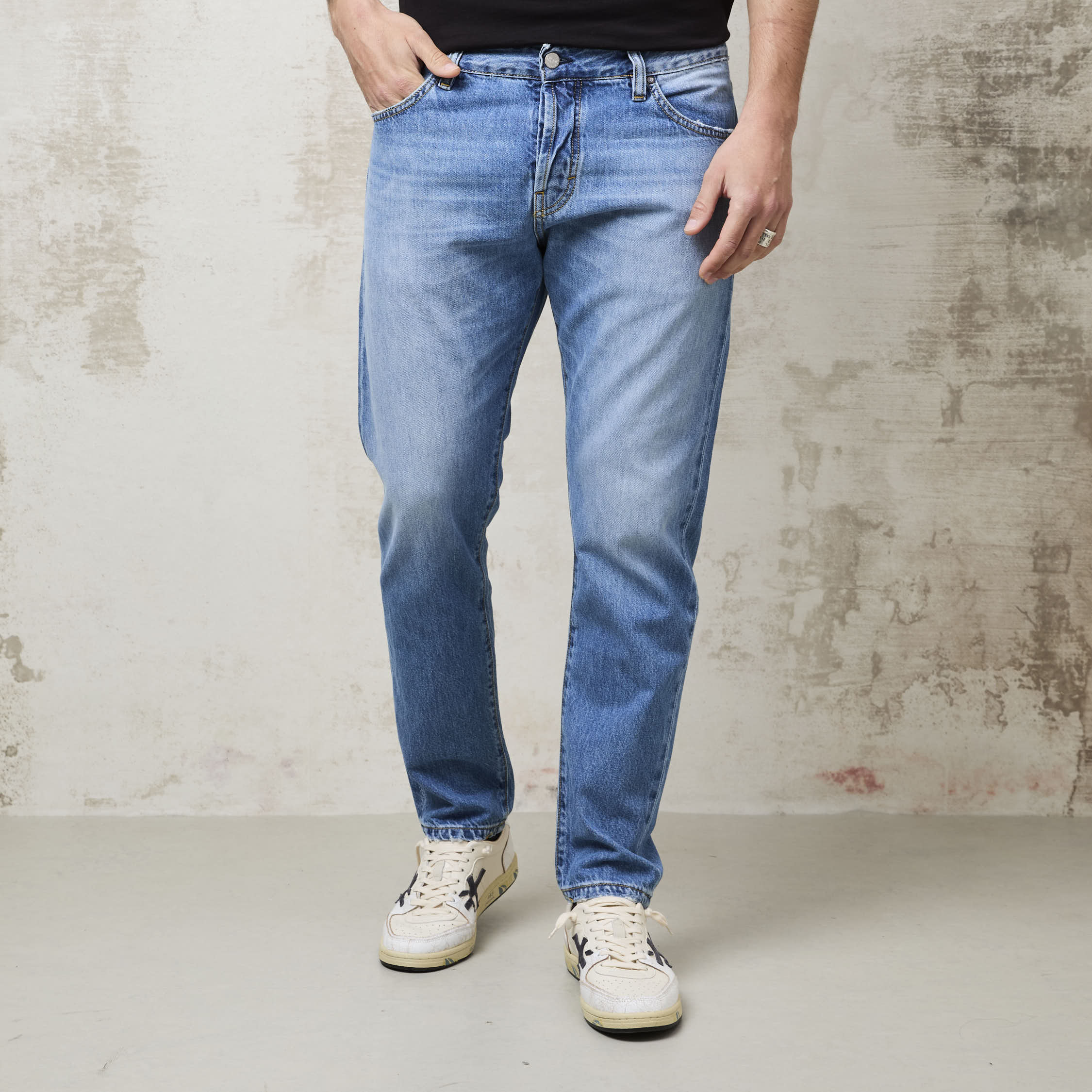 Parrion 1581 Men's Slim-Fit Jeans - Stylish & Comfortable Denim Pants - Image 7