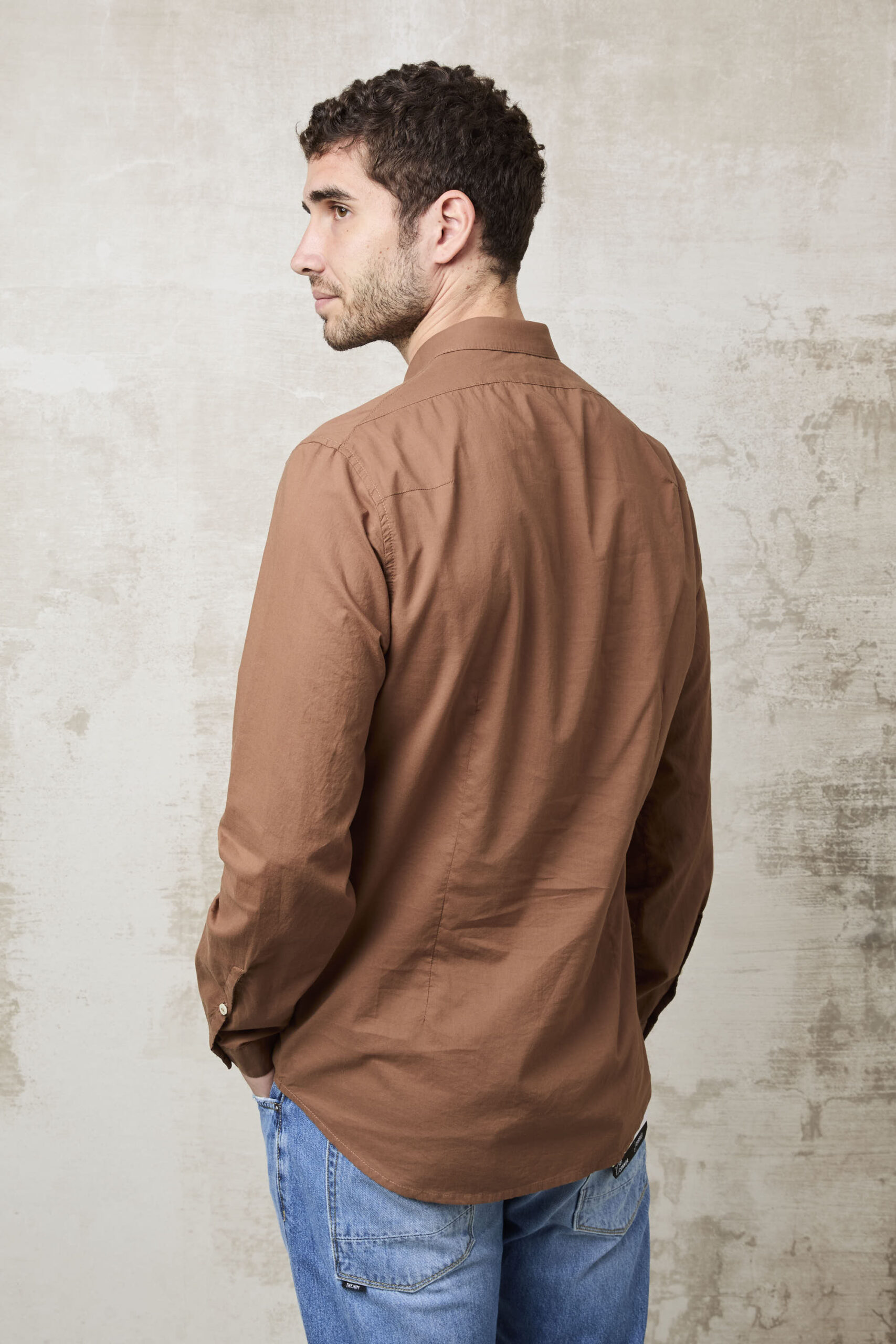 Parrion 1653 Women's Brown Lady Shirt - Elegant & Comfortable Button-Down Top - Image 4