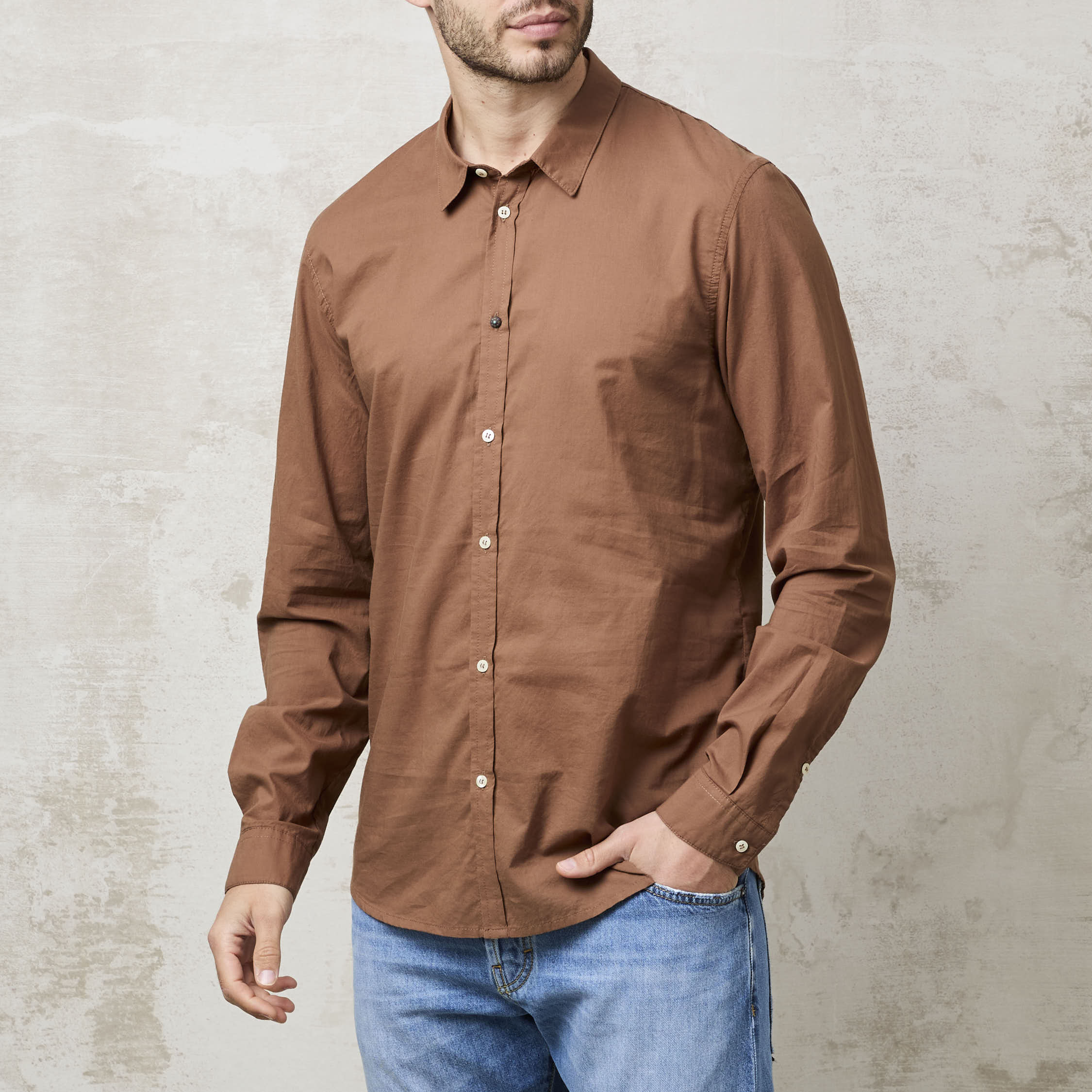 Parrion 1653 Women's Brown Lady Shirt - Elegant & Comfortable Button-Down Top - Image 9