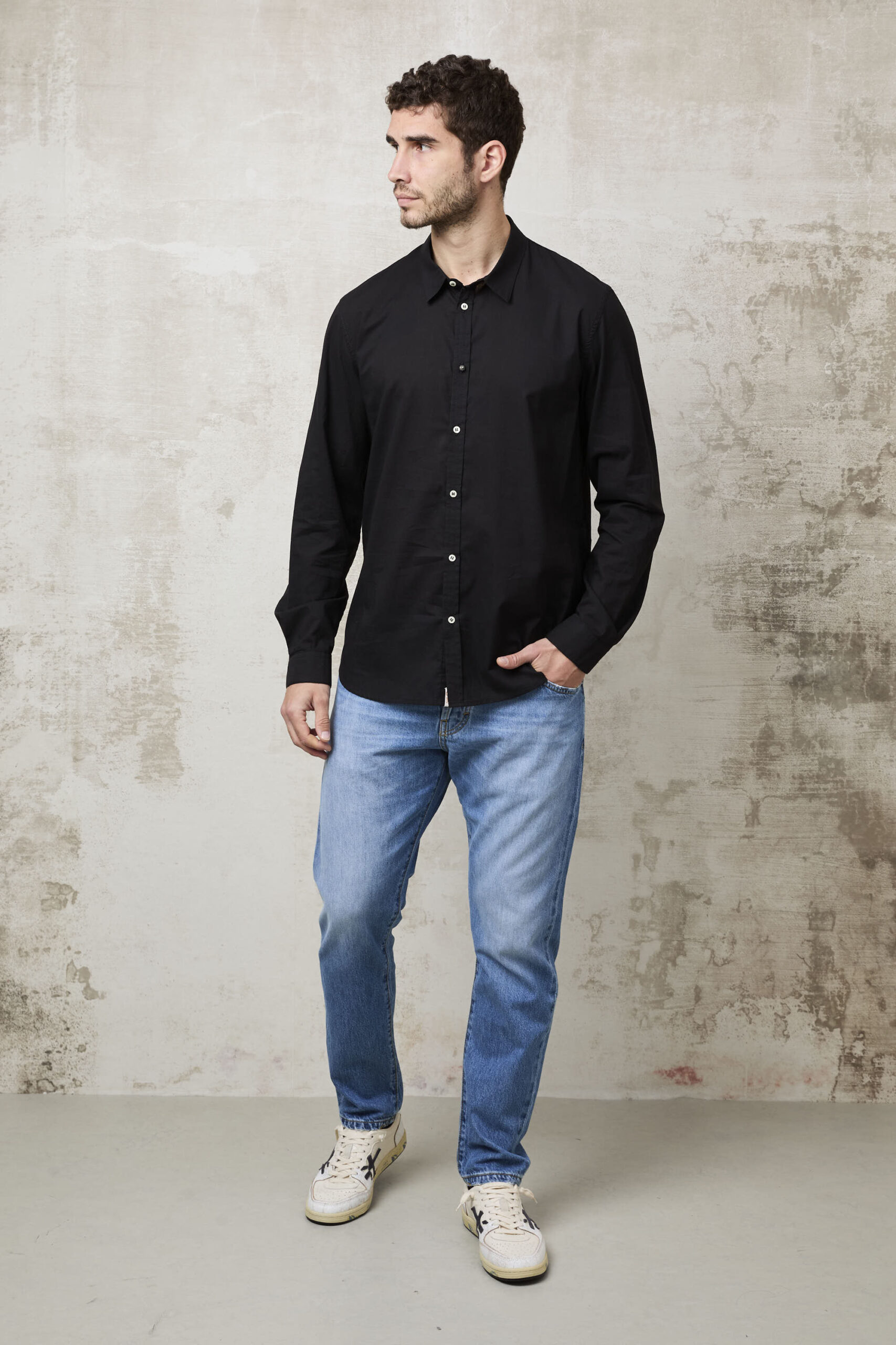 Parrion 1654 Women's Black Lady Shirt - Elegant & Stylish Button-Down Shirt - Image 2