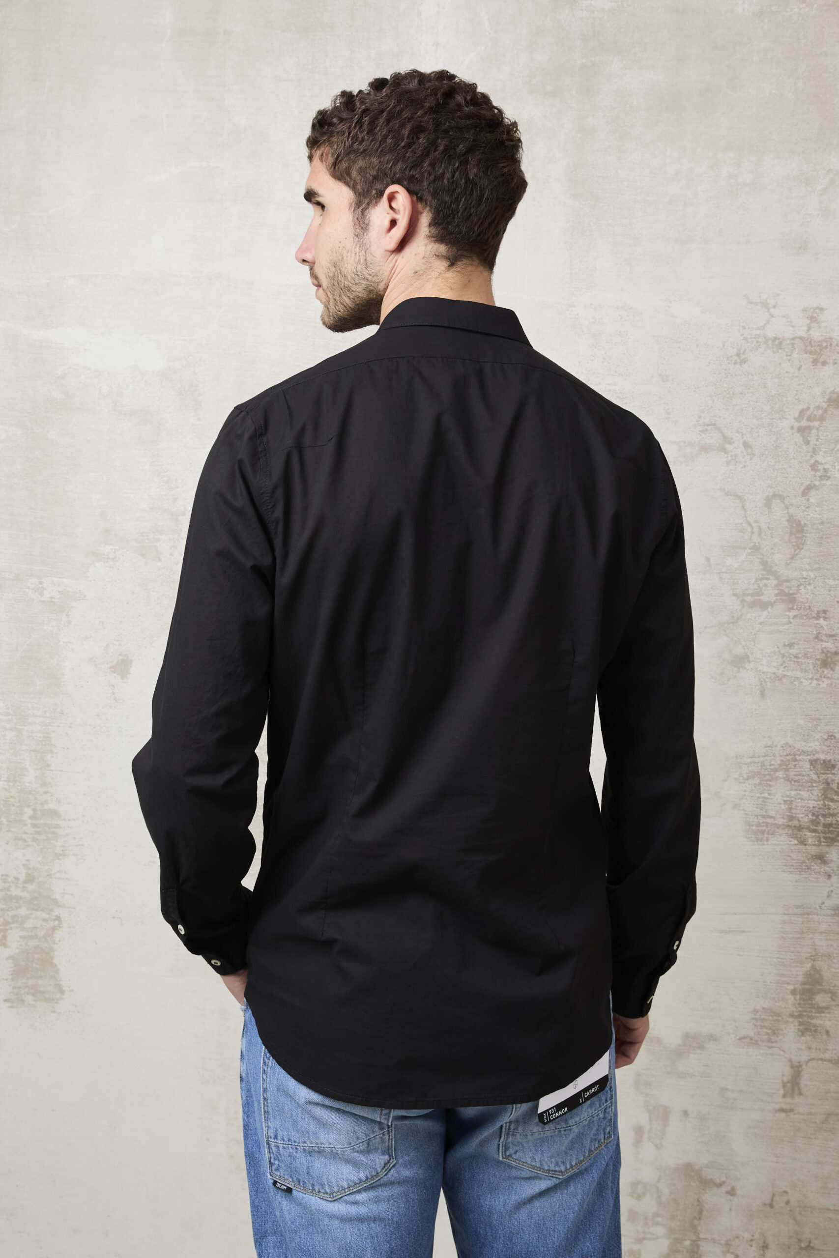 Parrion 1654 Women's Black Lady Shirt - Elegant & Stylish Button-Down Shirt - Image 5