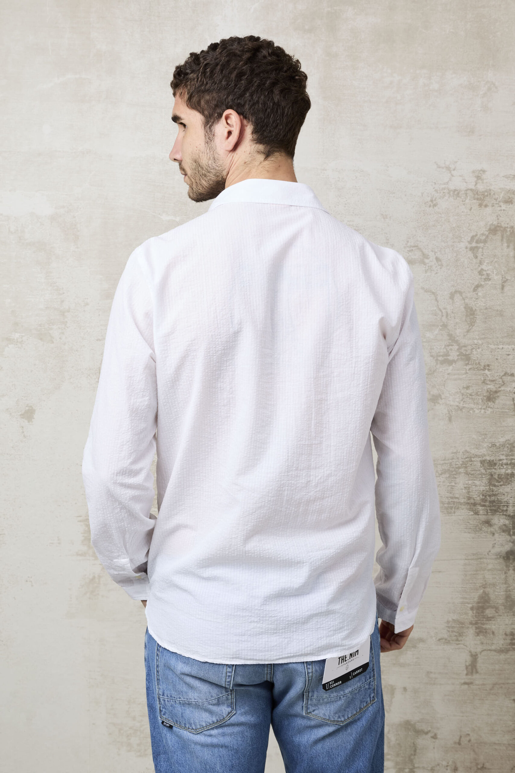 Parrion 1681 Women's White Ella Shirt - Elegant & Comfortable Linen Shirt - Image 4