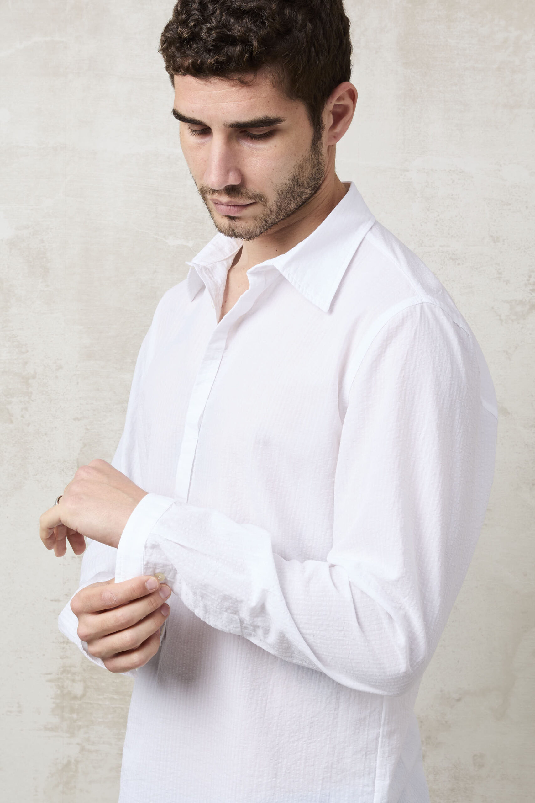 Parrion 1681 Women's White Ella Shirt - Elegant & Comfortable Linen Shirt - Image 5