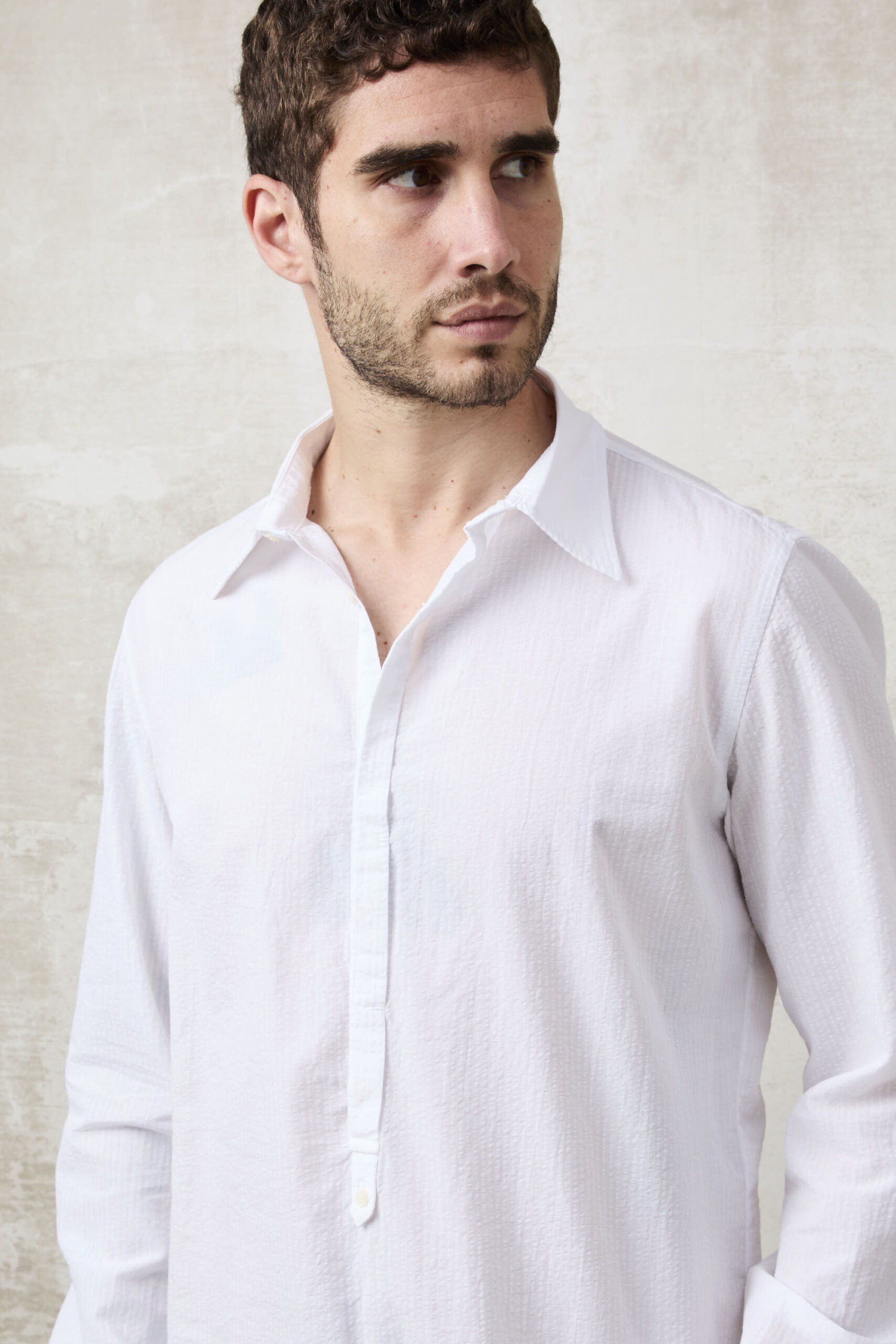 Parrion 1681 Women's White Ella Shirt - Elegant & Comfortable Linen Shirt - Image 8