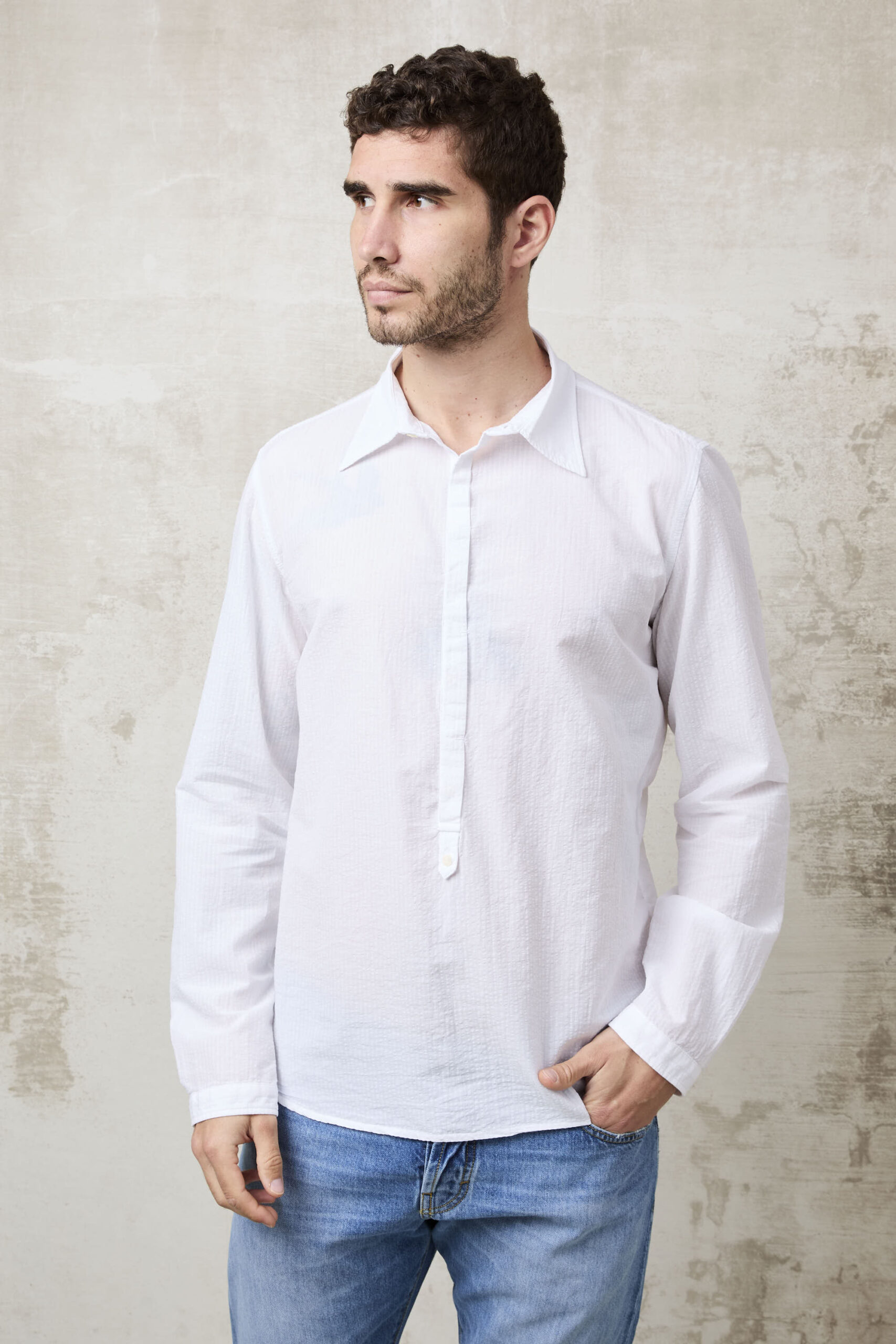 Parrion 1681 Women's White Ella Shirt - Elegant & Comfortable Linen Shirt - Image 9