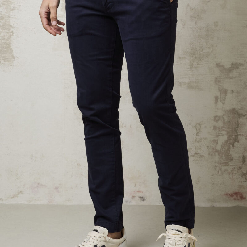 Parrion 1692 Men's Blue Chino Pants - Stylish & Comfortable Slim-Fit Trousers